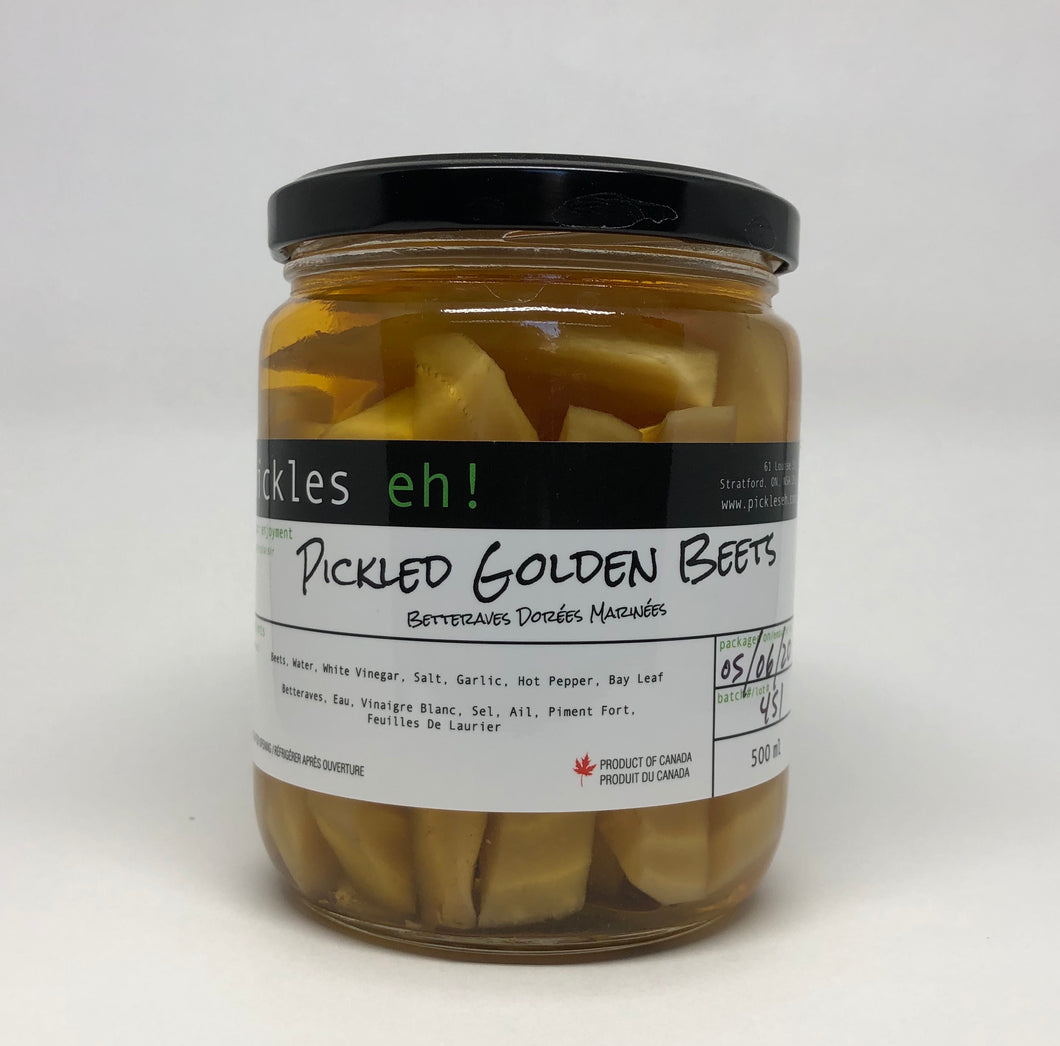 Pickled Golden Beets