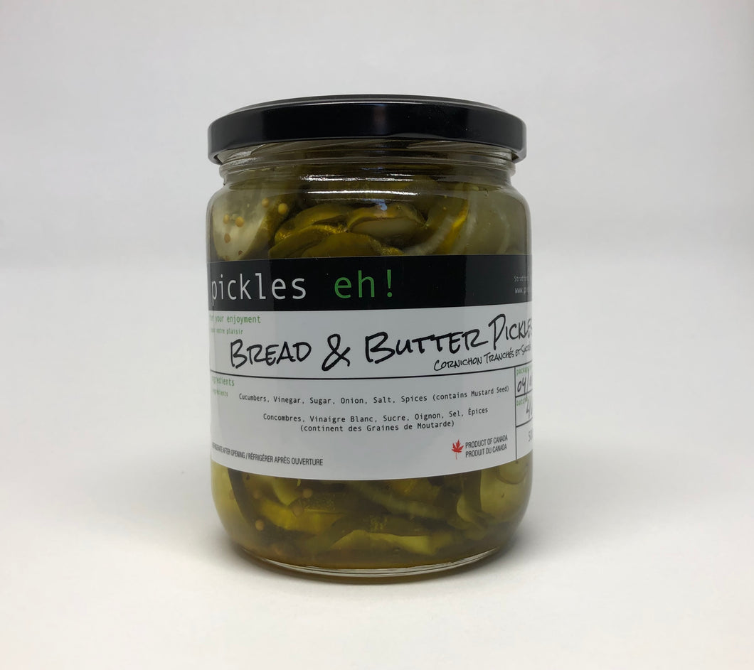 Bread and Butter Pickles