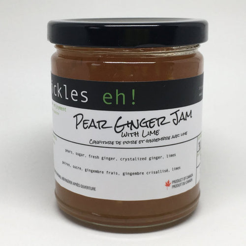 Pear Ginger Jam with Lime