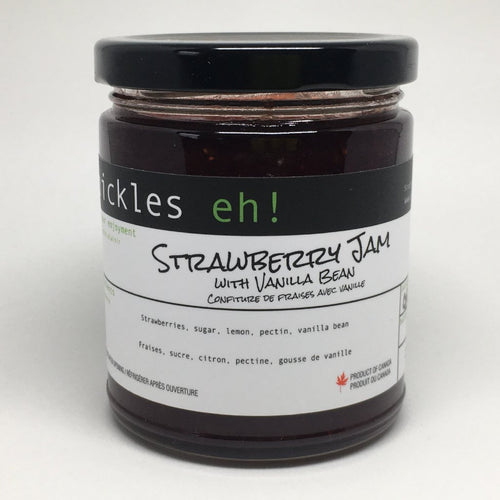 Strawberry Jam with Vanilla Bean